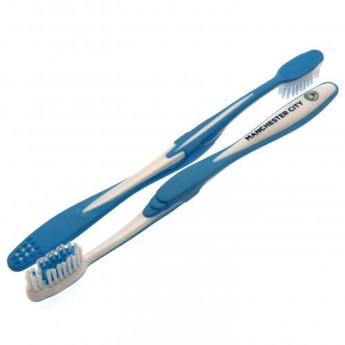 Зубные щетки Манчестер Сити Twin Pack Toothbrush Adults