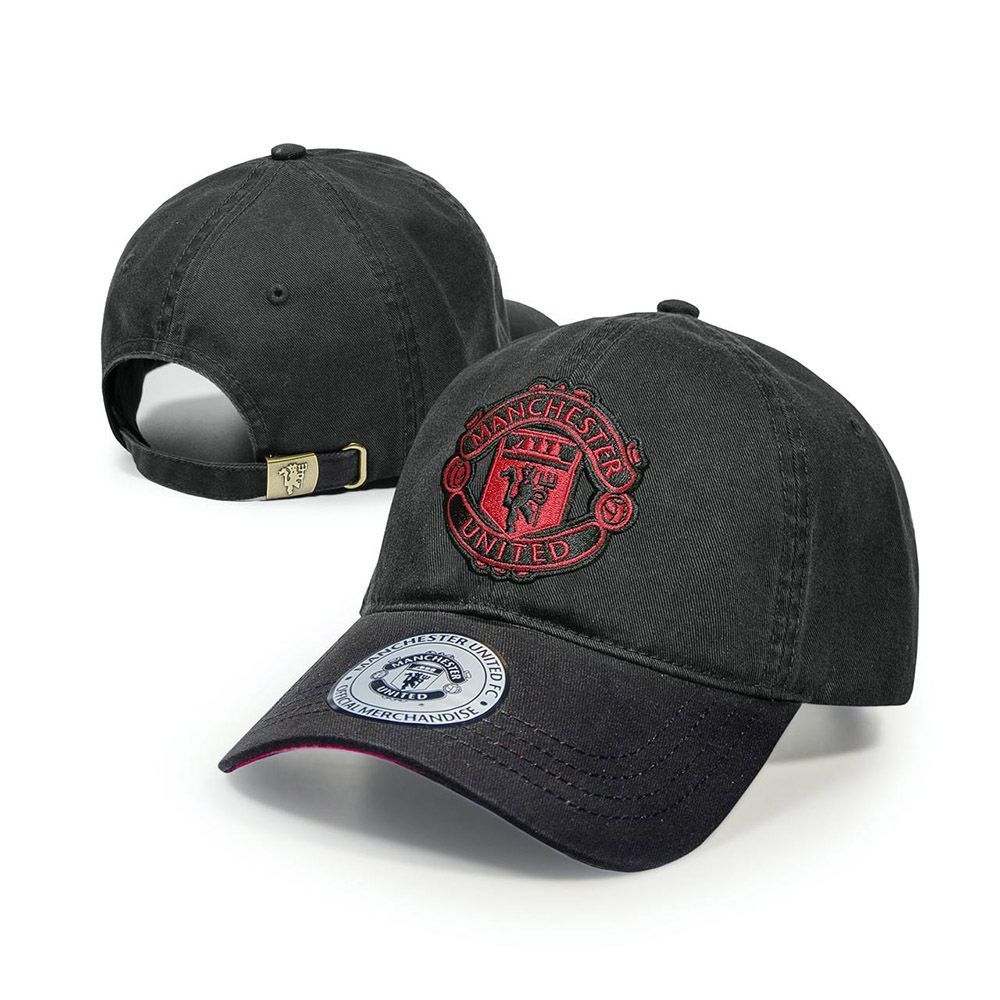 Бейсболка Манчестер Юнайтед  черная 107694