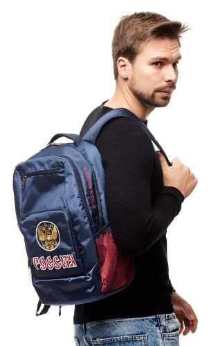 Рюкзак Россия 18463 темно-синий