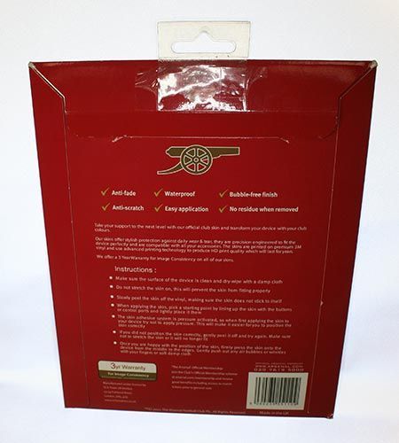 Накладка на IPad 2/3/4 Арсенал