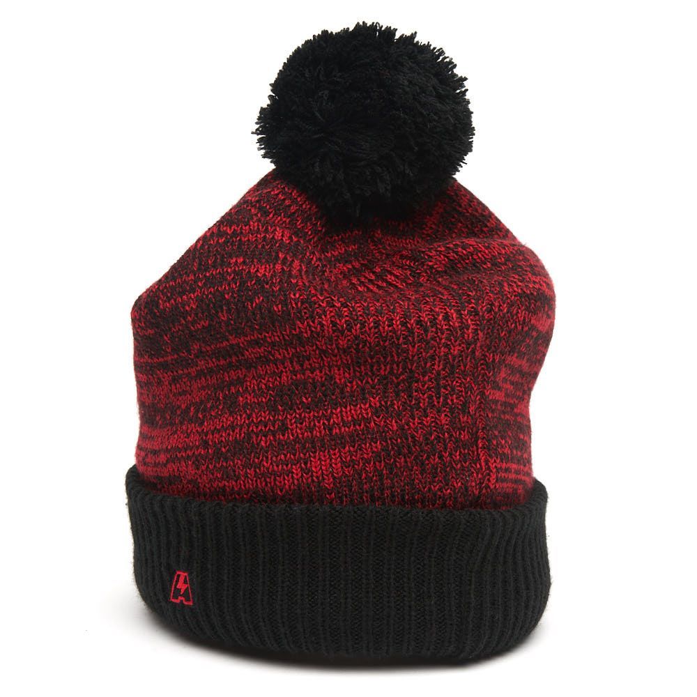 Шапка Спартак 00145 черно-красная