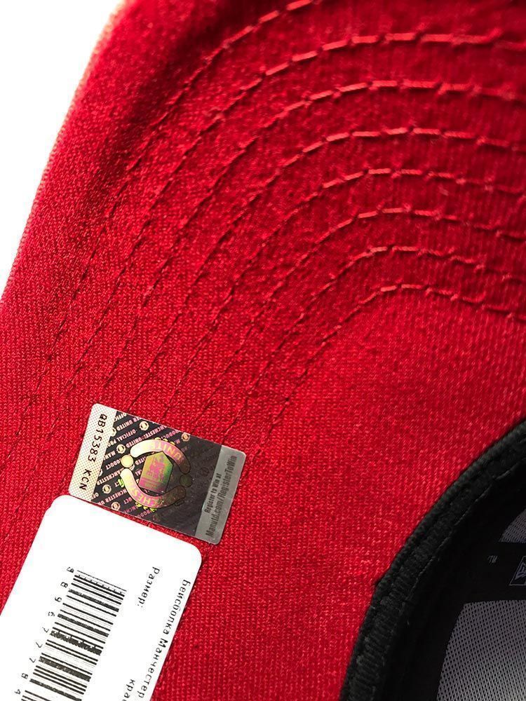 Бейсболка Манчестер Юнайтед New Era 9Forty красная