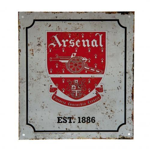 Табличка Арсенал Retro Logo Sign