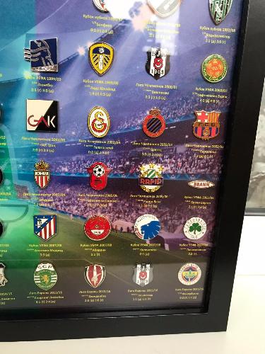 Набор значков Локомотив Еврокубковая история