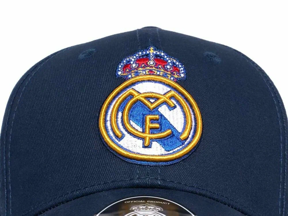 Бейсболка Реал Мадрид темно-синяя 21162