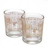     2pk Whiskey Glass Set TX