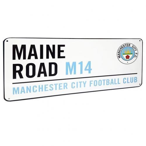 Табличка Манчестер Сити Street Sign Maine Road