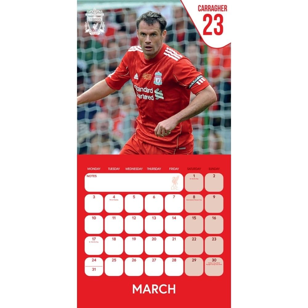  Legends Square Calendar 2025