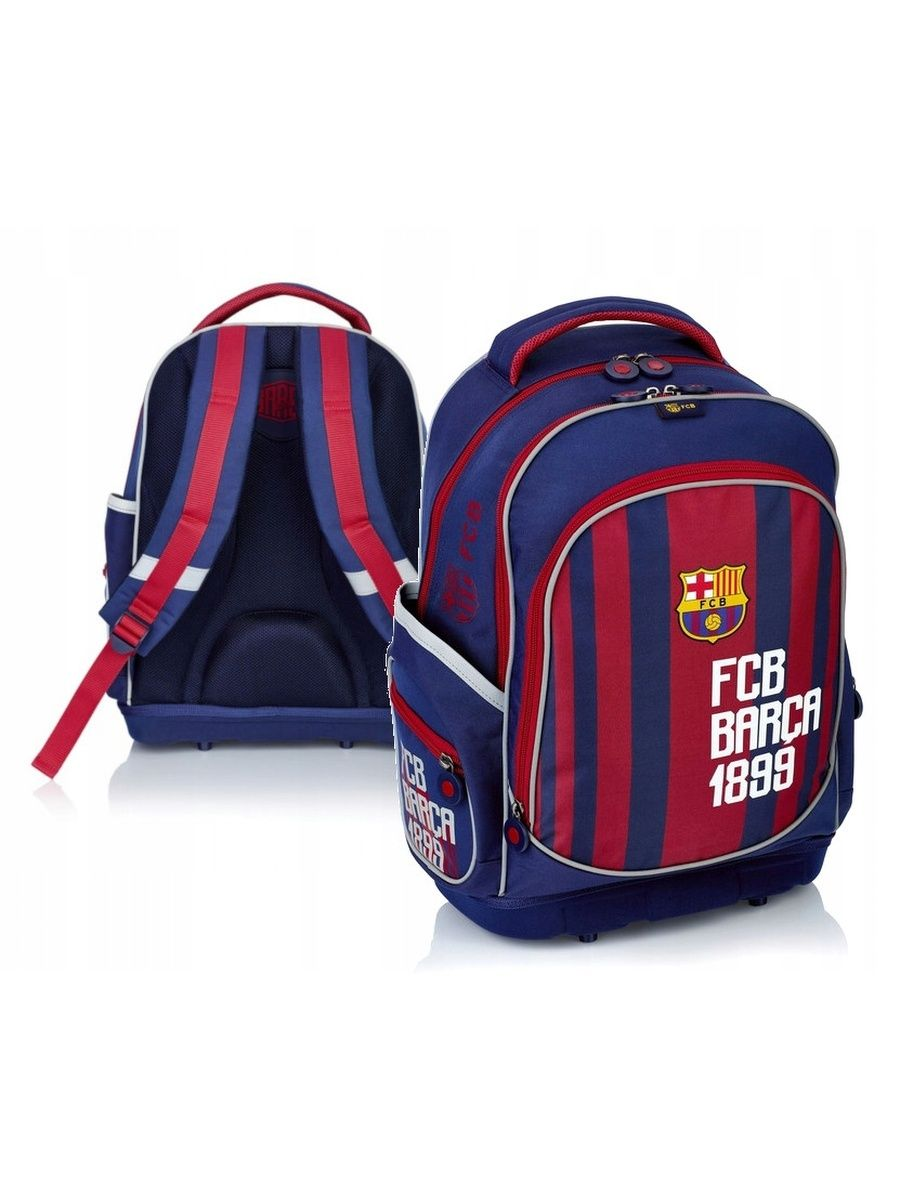 Школьный рюкзак Барселона, красно-синий FC-181