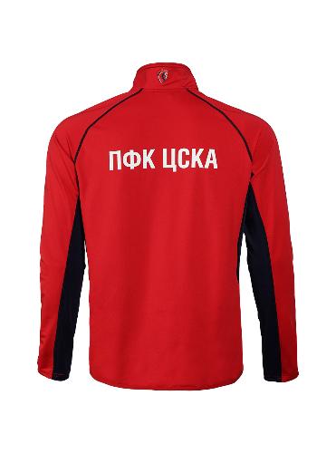 Топ тренировочный детский ЦСКА на молнии UMBRO красный 360118