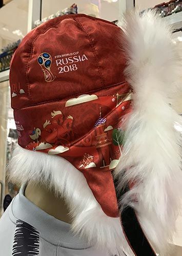 FIFA-Шапка с принтом с эмблемой цв.красный A