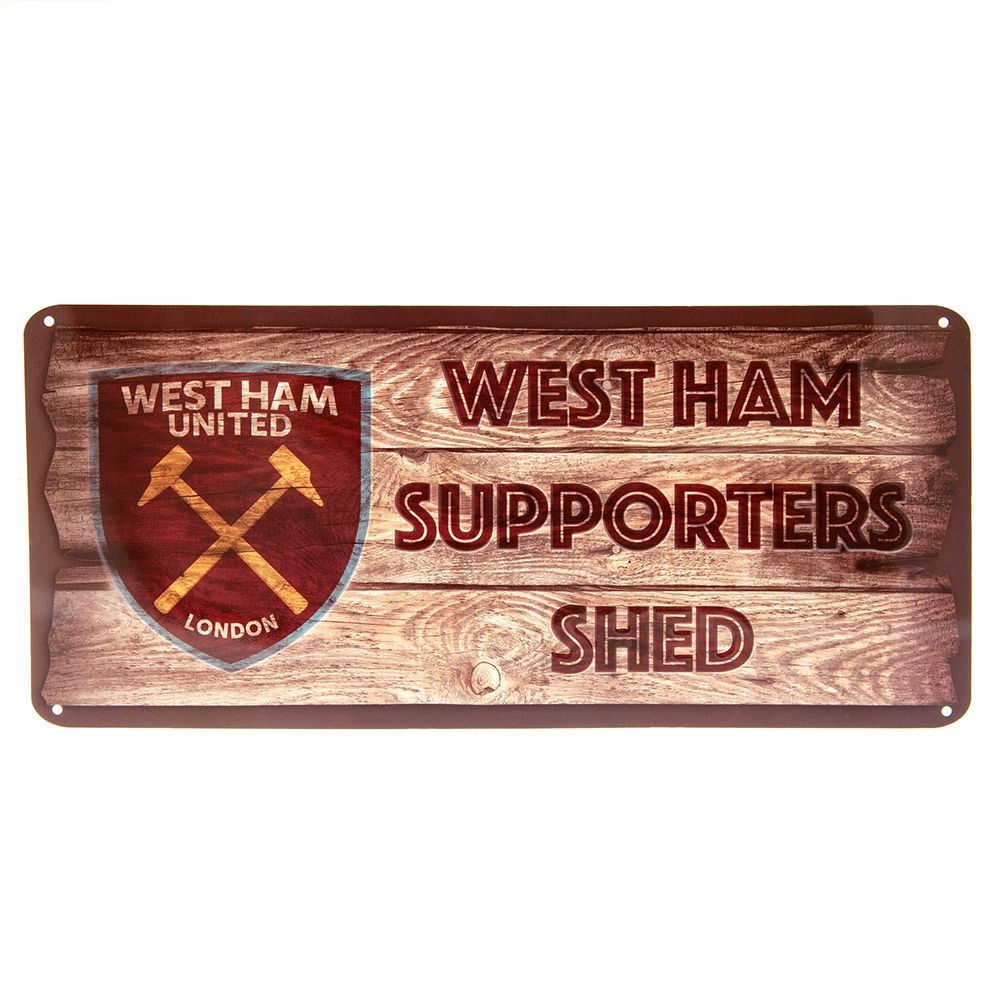Табличка Вест Хэм Shed Sign