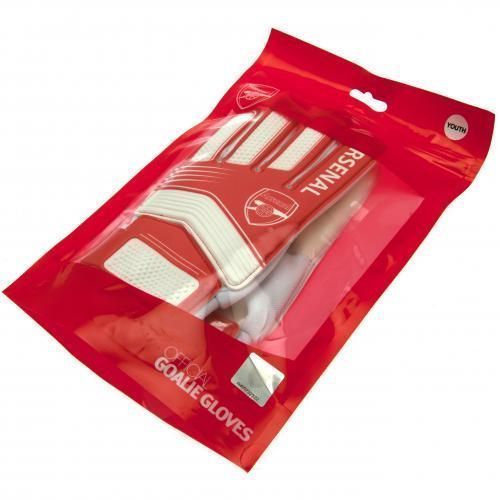 Вратарские перчатки Арсенал детские Goalkeeper Gloves Kids, 7-9 лет