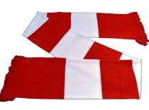 Шарф красно-белый Long John