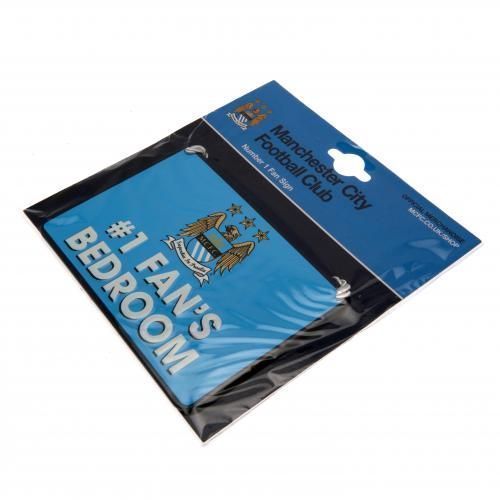 Табличка Манчестер Сити Bedroom Sign No1 Fan