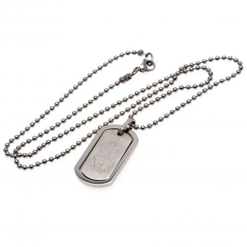 Подвеска Ливерпуль Framed Dog Tag & Chain
