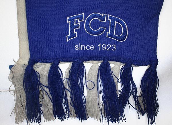 Шарф "FCD"-вязаный зебра 1010/09  (ТТ)