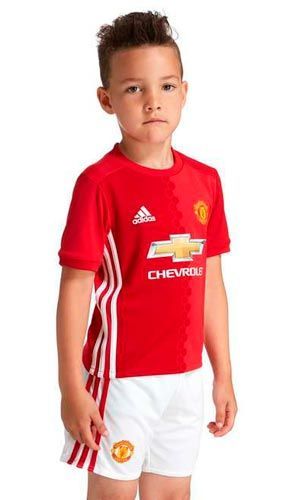 Детская форма Манчестер Юнайтед 2016/2017 домашняя