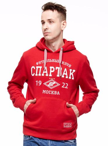 Толстовка Спартак 100270 красная