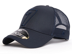 Бейсболка с номером 7, синяя летняя, 207442