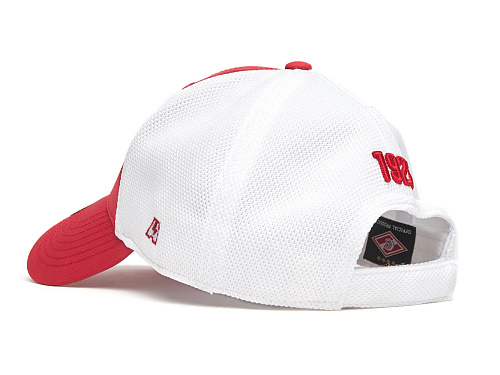 Бейсболка Спартак красно-белая 120291 летняя