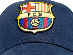 Бейсболка Барселона 107733 темно-синяя