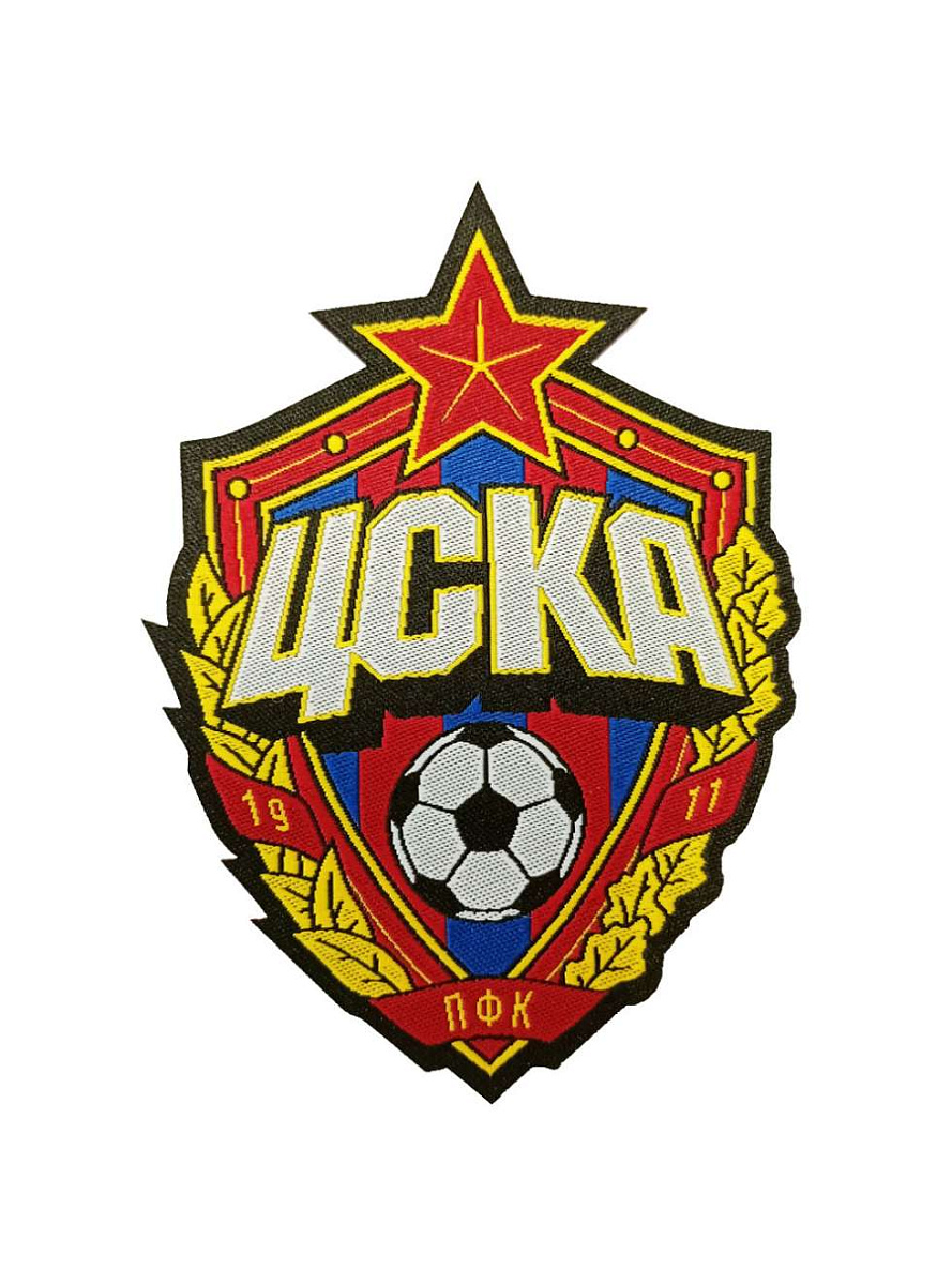 Термонашивка ЦСКА "Эмблема" 100 мм