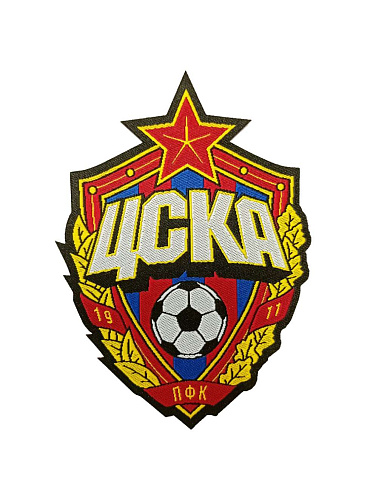 Термонашивка ЦСКА "Эмблема" 100 мм