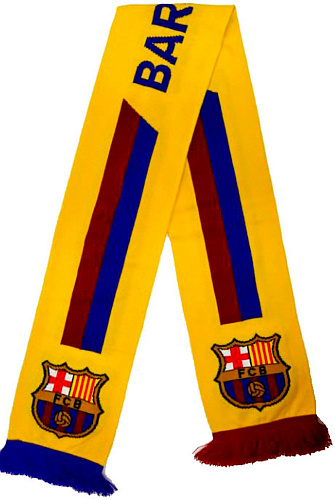 Шарф Барселона Away Yellow Scarf 2019