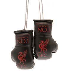 Мини боксерские перчатки Ливерпуль Black Mini Boxing Gloves