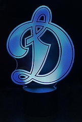 3D светильник Динамо Old