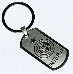 Брелок металлический Интер