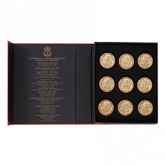 Набор Значков Ливерпуль 9 Piece Limited Edition Badge Set