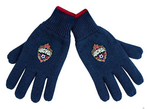 Перчатки трикотажные ЦСКА р.7 арт. 07002