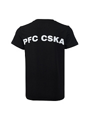 Футболка детская ЦСКА"Эмблема", цвет чёрный