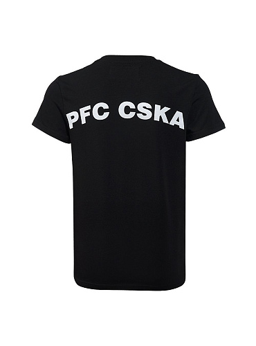 Футболка детская ЦСКА"Эмблема", цвет чёрный