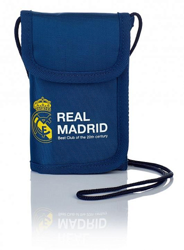 Кошелек на шею Реал Мадрид, синий RM-147
