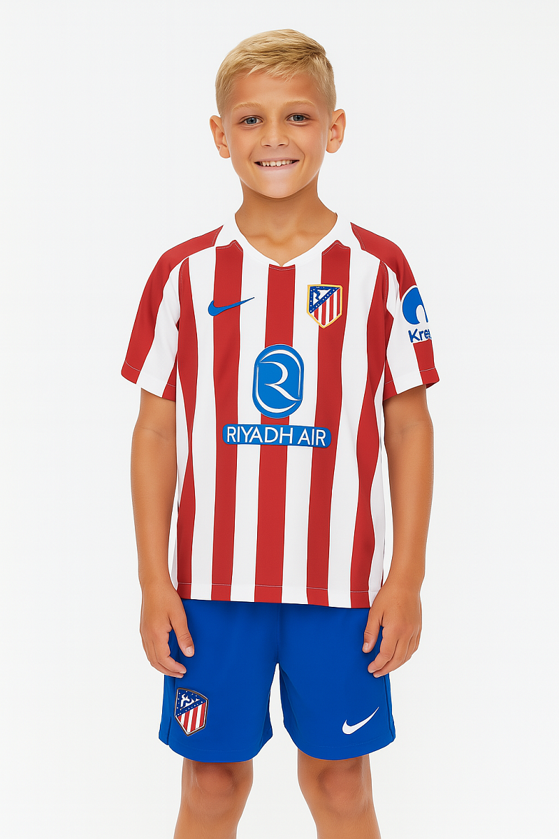 Детская форма Атлетико Мадрид 2025/2026 домашняя