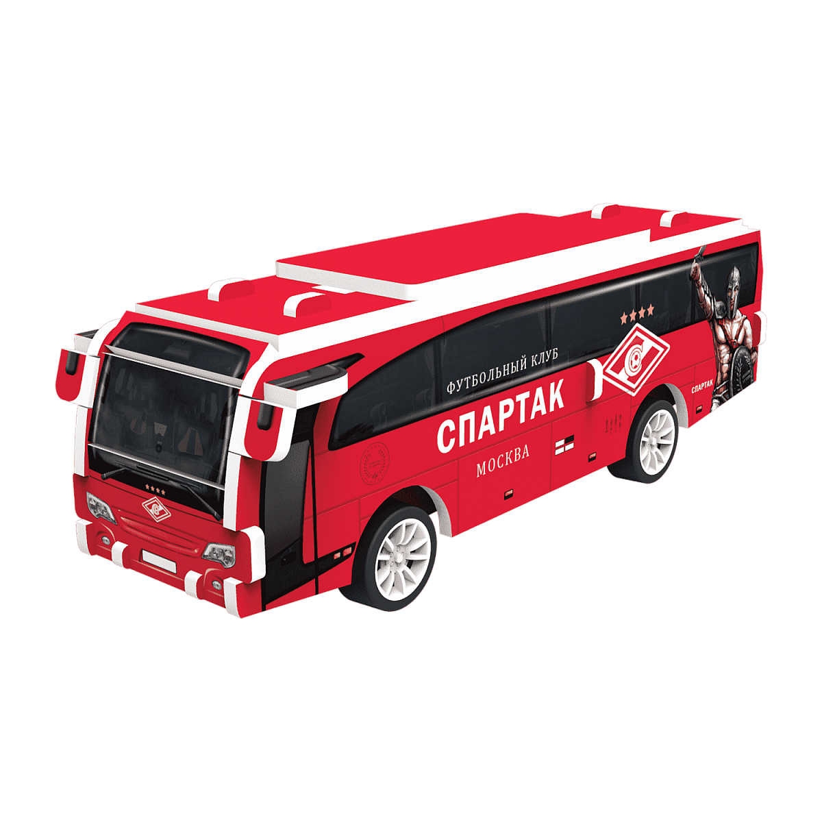 3D пазл Автобус Спартак с механизмом
