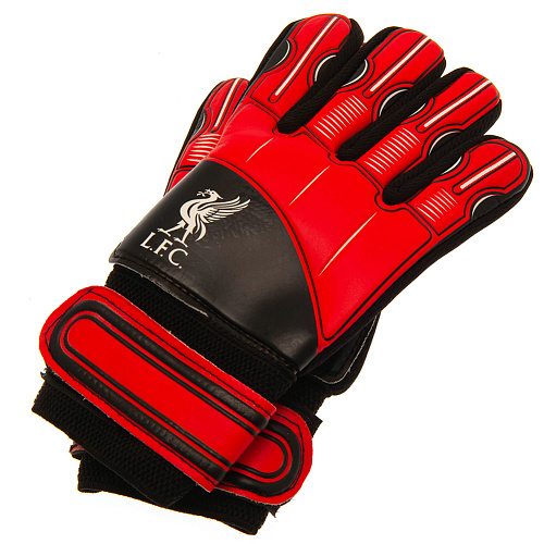 Вратарские перчатки Ливерпуль подростковые Goalkeeper Gloves Yths DT, 10-12 лет