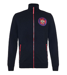Толстовка ЦСКА на молнии PFC CSKA est 1911, цвет черный