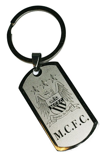 Брелок металлический Манчестер Сити