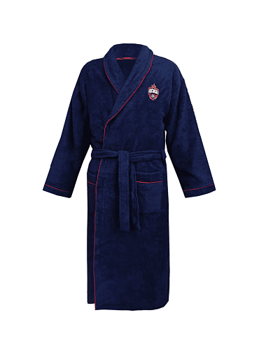 Халат ЦСКА банный, с вышивкой