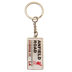 Брелок Ливерпуль Embossed Street Sign Keyring