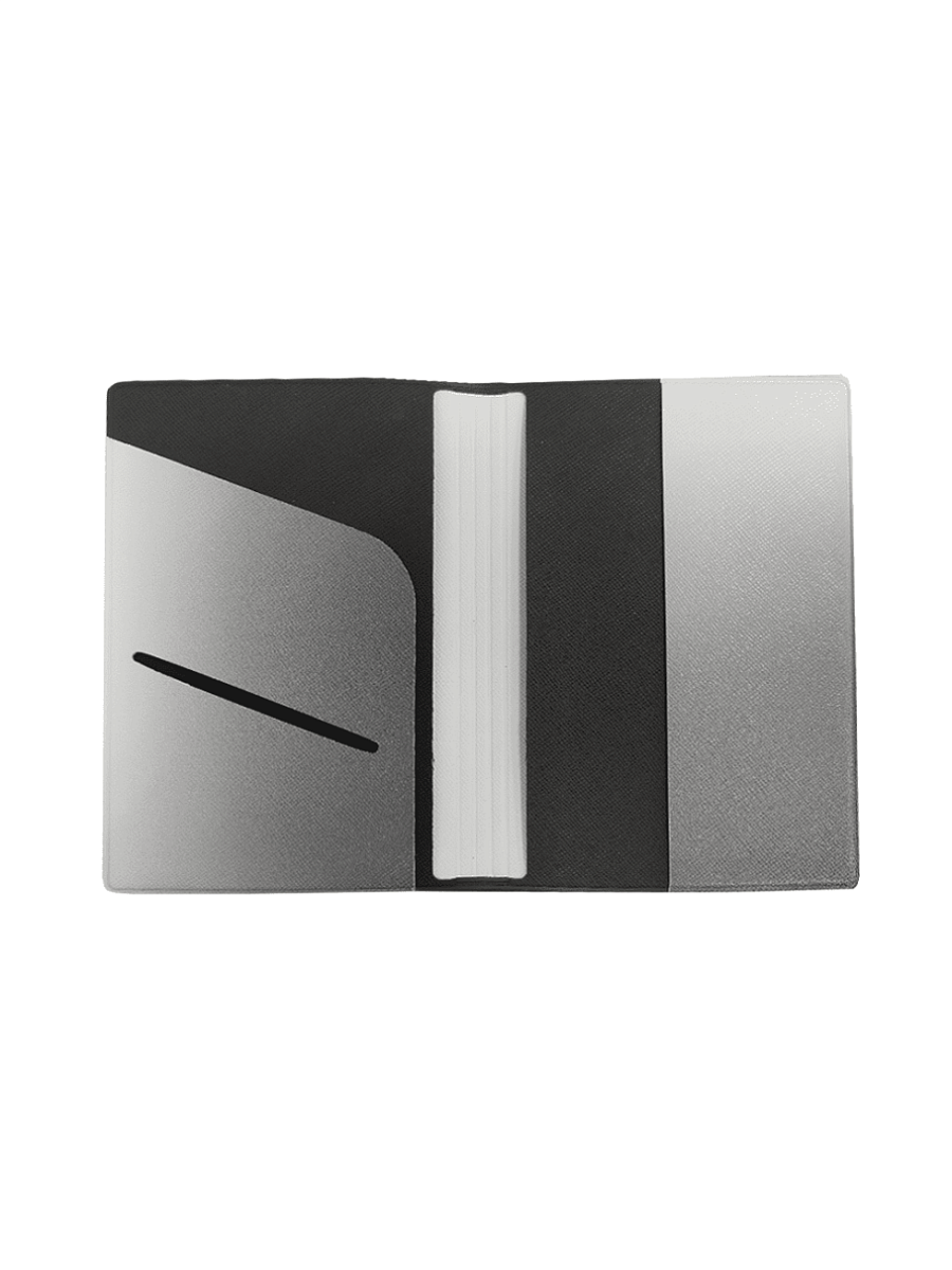 Обложка для паспорта ЦСКА "Талисман" черная