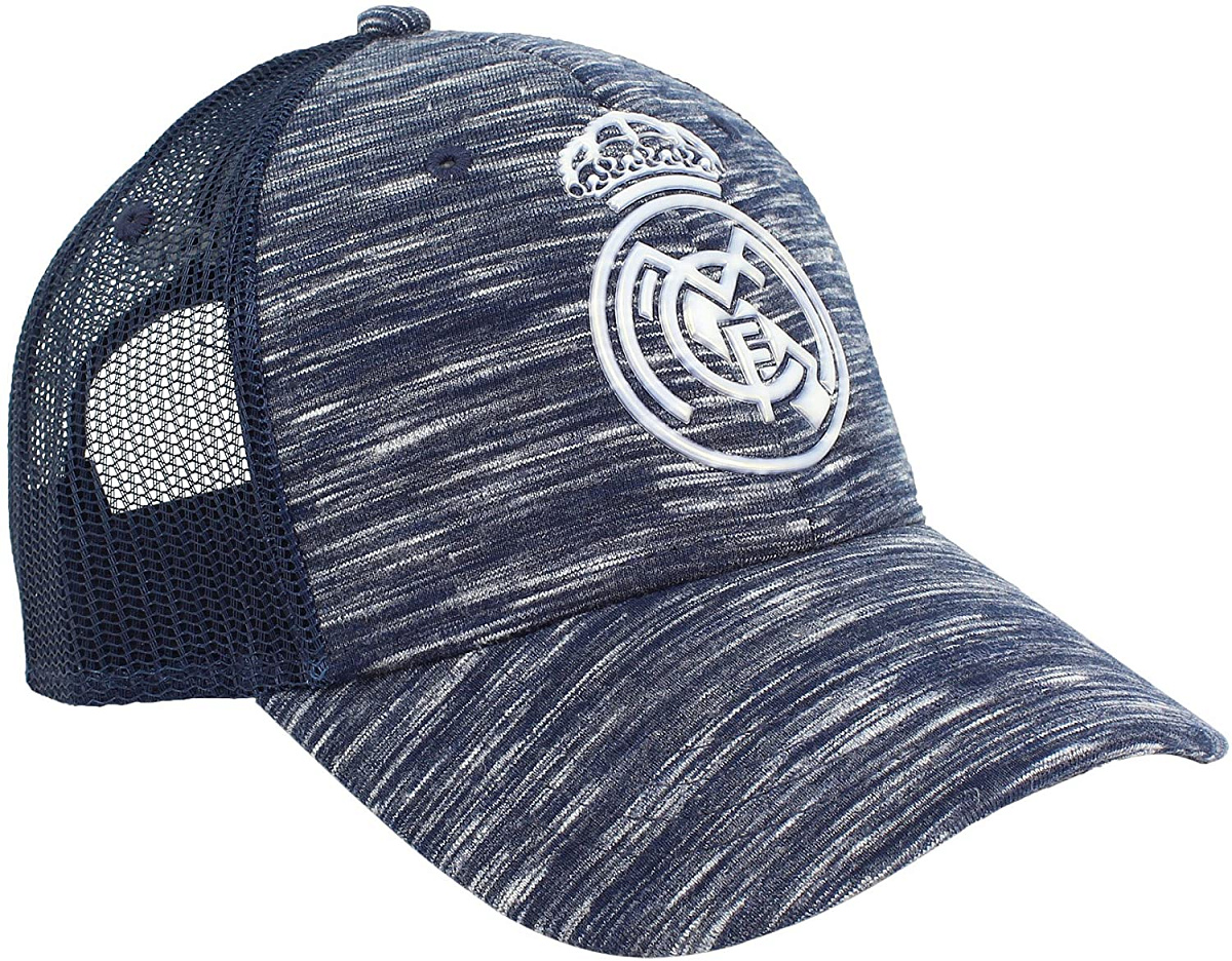 Бейсболка Реал Мадрид Blue Melange, летняя