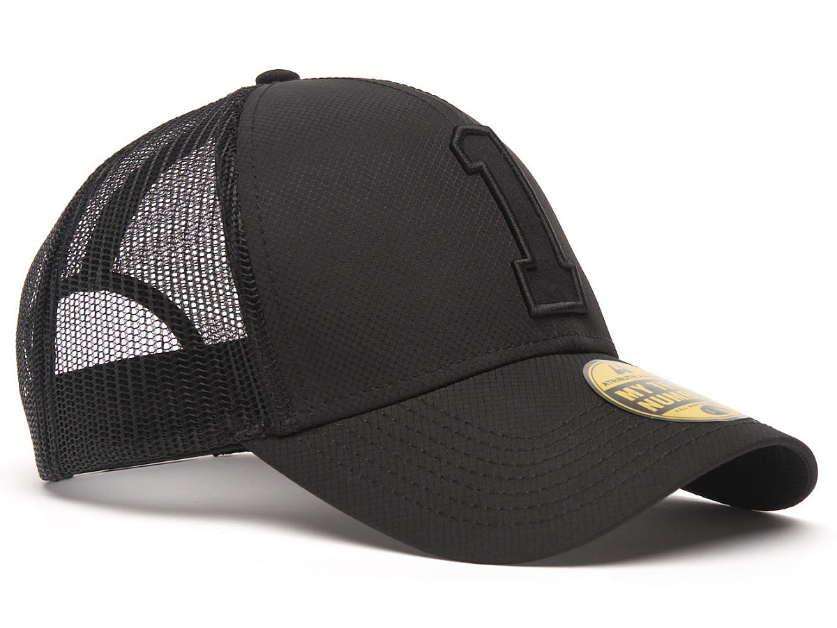 Бейсболка с номером 1, летняя с сеткой, 207242