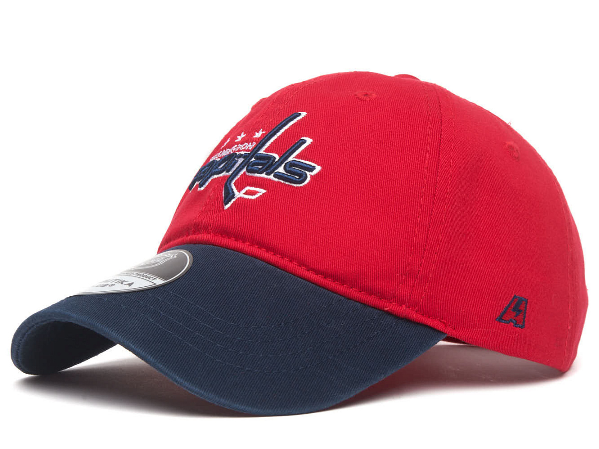 Бейсболка NHL Washington Capitals красно-синяя 31649