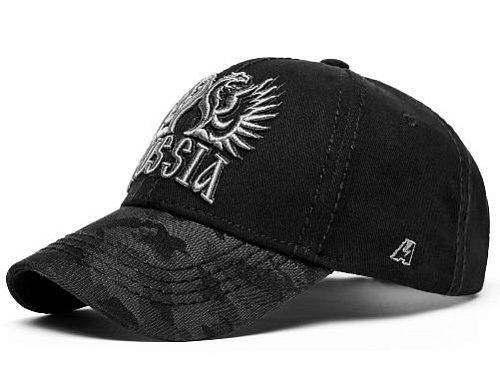 Бейсболка подростковая Россия 101585 черная