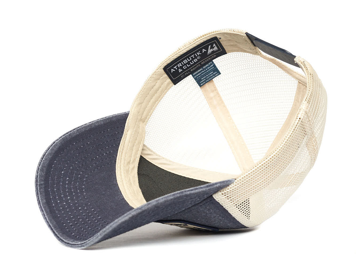 Бейсболка Зенит летняя сени-бежевая 106044